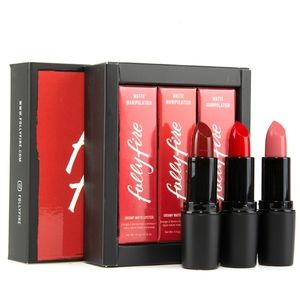 FOLLYFIRE EXPENSIVE HABITS LIPSTICK TRIO